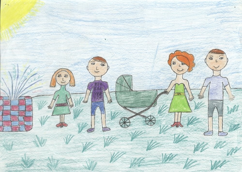 Нарисовать рисунок год семьи. Рисунок моя семья. Детский рисунок. Рисунок на тему семья. Рисунок семьи детский.